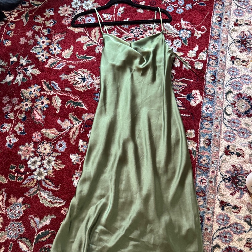 Zara Green Maxi Dress
